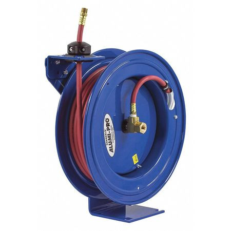 COXREELS P-LP-150-AL HOSE REEL, ALUMI-PRO?, 1/4 INCH ID, 1/2 
