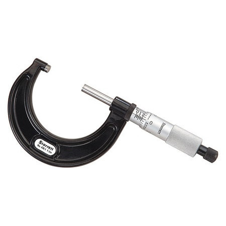 STARRETT T436.1XRL-2 OUTSIDE MICROMETER- 1-2"- .0001" GRADS -