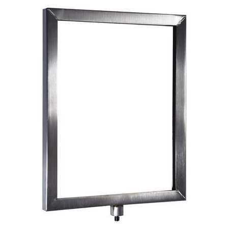 VISIONTRON FR1114HDSC SIGN FRAME SATIN CHROME 14 IN H