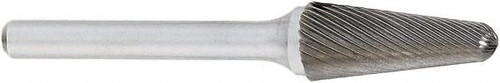 OSG 907-3750-60 CONE BUR,RADIUS END,9.00MM,"CARBIDE