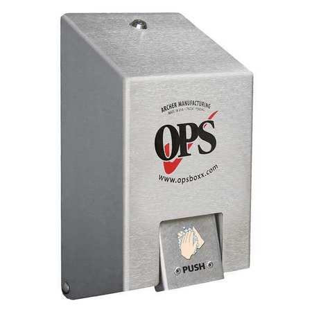OPS 1015-01G SOAPDISP,SLVR,1,000ML,41/2IND