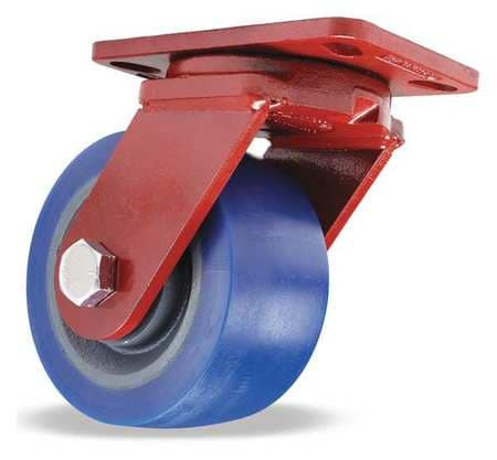 HAMILTON S-ZFFM-63EGB-4SL-FB KINGPINLESS PLATE CASTER SWIVEL 2400 LB.