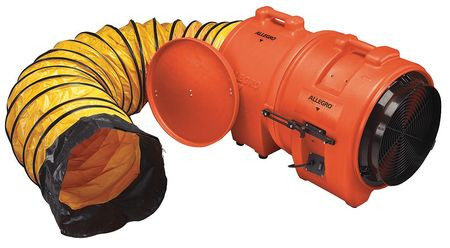 ALLEGRO INDUSTRIES, INC. 9553-15 16" PLASTIC AXIAL BLOWERW 15' DUCT