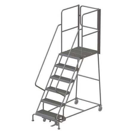TRI-ARC RWSR106242-XR ROLLING LADDER 6 STEPS LOAD CAP. 450LB.