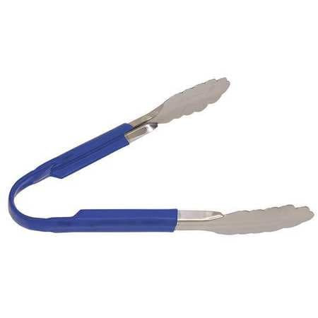 CRESTWARE CG10BL TONG BLUE 10 IN L STAINLESS STEEL