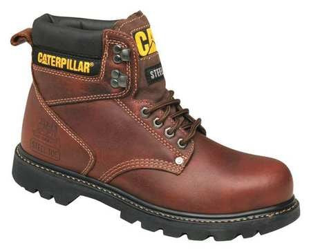 CAT FOOTWEAR P72365 6.5M WORK BOOTS LEATHER 6IN TAN 6-1/2M PR