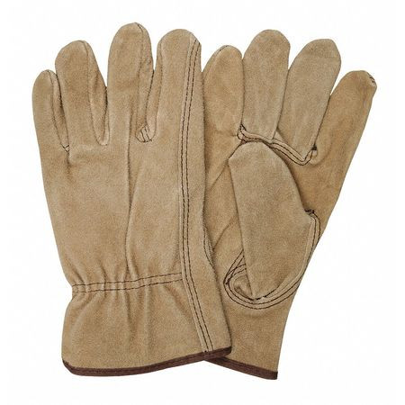 MCR SAFETY 3110S DRIVERS GLOVES, COWHIDE, SMALL, LEATHER,