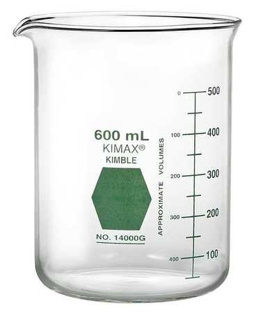 KIMAX 14000G-150 GRIFFIN BEAKER 150ML GLASS CLEAR PK12