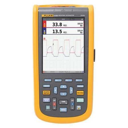 FLUKE FLUKE-123B/WWG OSCILLOSCOPE LI-ION 2 CHL 7 HR.BATT.LIFE