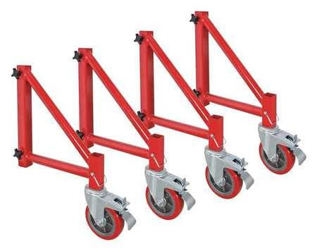 METALTECH I-BMSO4 OUTRIGGER W/CASTER 6IN