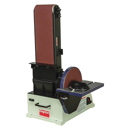 DAYTON 35GW71 DISC SANDER CAST IRON TABLE 3/4 HP
