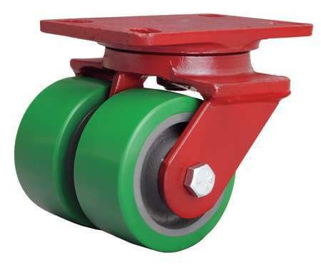 HAMILTON S-HS2-4DB-4SL-2FB STANDARD PLATE CASTER SWIVEL 1500 LB.