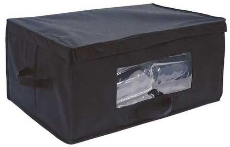 HOSPITALITY 1 SOURCE BLKTBOX-BL BLANKET BOX,BLACK,NONWOVEN FABRIC
