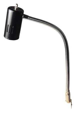 LUMAPRO 33HP79 TASK LIGHT LED 6.5W BLK 18IN GOOSENECK