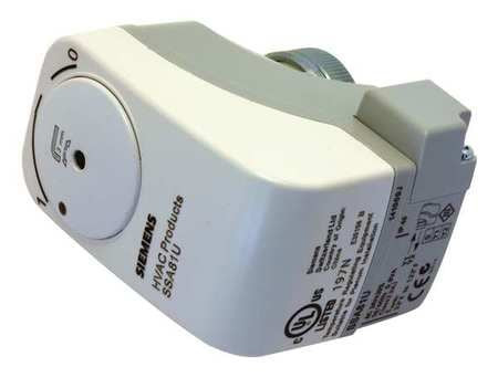 SIEMENS SSA81U ZONE VALVE ACTUATOR 24VAC NORMALLYCLOSED