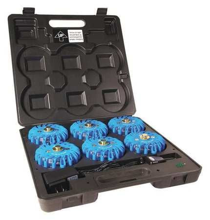VISIONTRON RCDL6-BL LED FLARE,BLUE LED LIGHTS,PK6