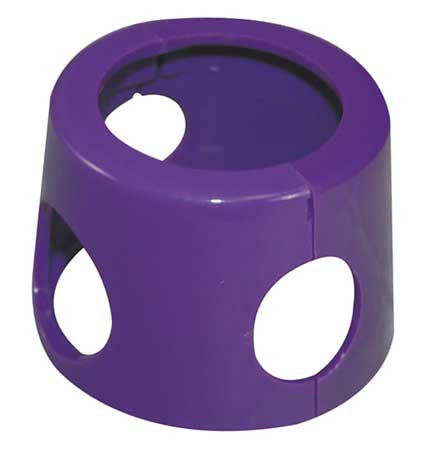 LABEL SAFE 920307 PREMIUM PUMP REPLACEMENT COLLAR, PURPLE