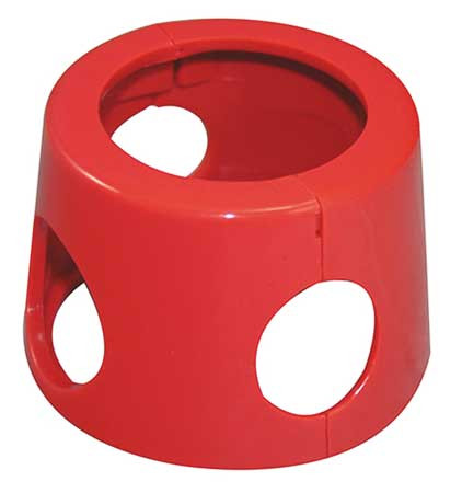 LABEL SAFE 920308 PREMIUM PUMP REPLACEMENT COLLAR, RED