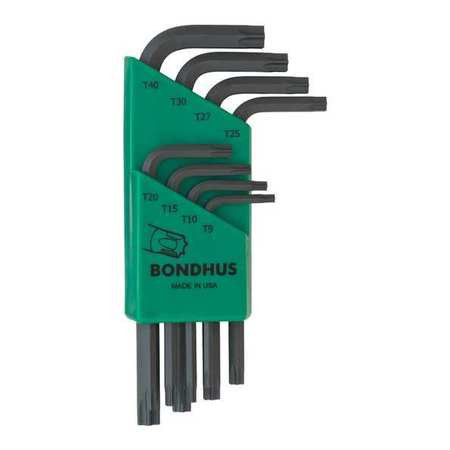 BONDHUS 31734 8 PIECE T9 TO T40 PROTANIUM HIGH TORQUE 