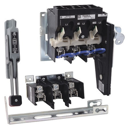SQUARE D 9422ATDF631 SWITCH A1 HANDLE+MECH FUSE 60A 600VAC