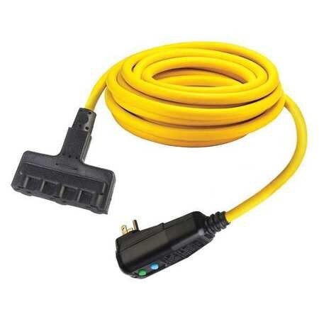 HUBBELL GFP25TTM GFCI LINE CORD 15A TRIPLE TAP