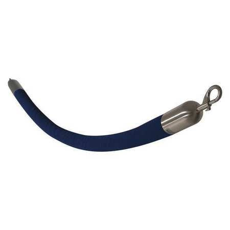VISIONTRON 841BL72SE-SC BARRIER ROPE VELOUR BLUE 6 FT.