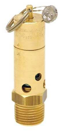 CONTROL DEVICES SB50-0A175 1/2" INLET, ASME SAFETY VALVE