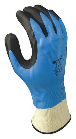 SHOWA BEST GLOVE, INC 377M-07-V COATED GLOVES FULL FOAM NITRILE M PR