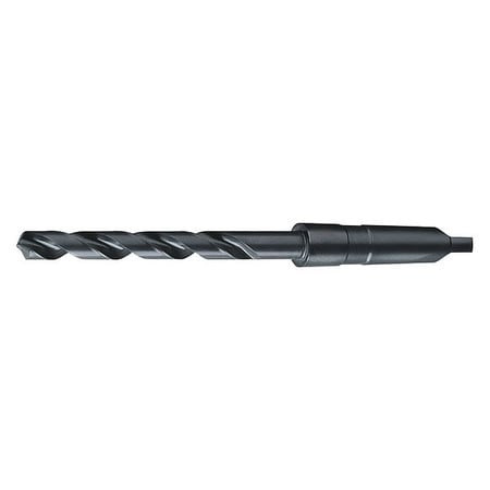 WESTWARD 5TVH0 TAPER SHANK DRILL 1 5/32 #4MT BLK OXIDE