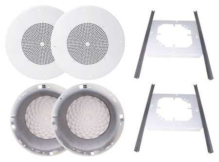 SPECO TECHNOLOGIES G86KITPRC IN-CEILING SPEAKER KIT,13INLX3-1/2INH,PR