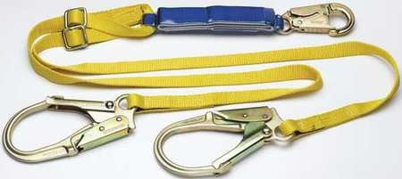WERNER CO C411202 DECOIL ADJUSTABLE TWINLEG LANYARD D 6FT