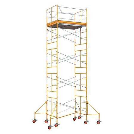 BIL-JAX 6004C-10X21RTOR SCAFFOLD TOWER 21 FT H 2000 LB.