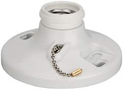 LEVITON 8827-CW1 2 PIN, 250 VAC, 660 WATT, MEDIUM BASE, P