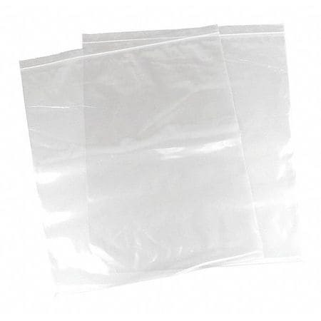 RELOC ZIPPIT 4R1820 RECLOSABLE POLY BAG,ZIP SEAL,PK250