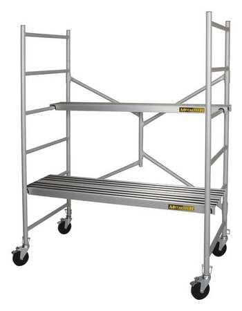 METALTECH I-CAIRC SCAFFOLD 4-45/64 FT.L ALUMINUM 700 LB.