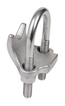 CALBRITE S61500RA00 RIGHT ANGLE BEAM CLAMP 1-1/2 IN 316 SS