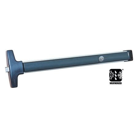 DETEX V40 EB-W CD 711 99 36 W-CYL RIM EXIT DEVICE V40 FIRE RATED 9V