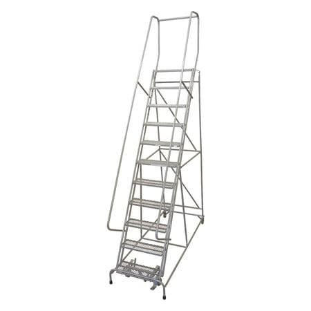COTTERMAN 1011R2632A1E10B4SSP3 ROLLING LADDER 140 IN H 59 DEG. 450 LB.