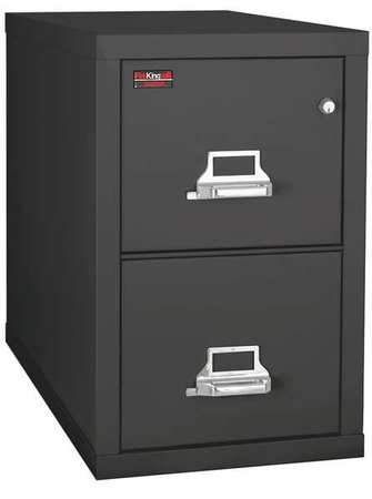 FIRE KING 2-1929-2BL FR FILING CABINET 2 DRAWRS LTTR BLK