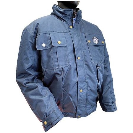 XPLORO 34020-RXL1B INSULATED WORK COAT XL FLEECE 4 POCKETS