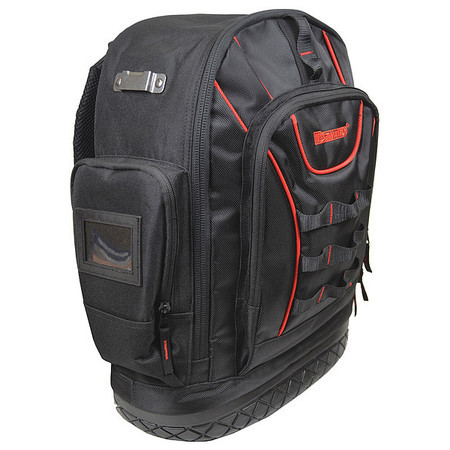 WESTWARD 32PJ49 TOOL BACKPACK 22 POCKETS 17 X6-3/4 X19