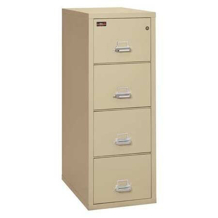 FIRE KING 4-1956-2PA FR FILING CABINET,4 DRAWRS,LTTR,PARCHMNT