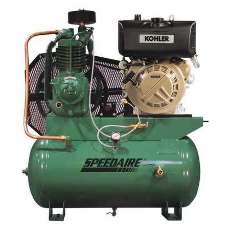 SPEEDAIRE 40JJ58 STATIONARY AIR COMPRESSOR,9.1 HP,KOHLER
