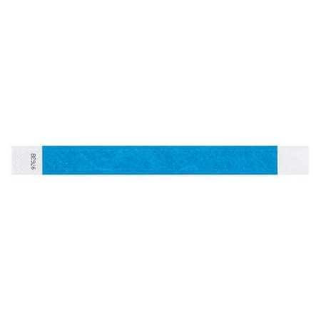 IDENTIPLUS T2-05 ID WRISTBAND ADHESIVE BLUE 1 IN W PK500