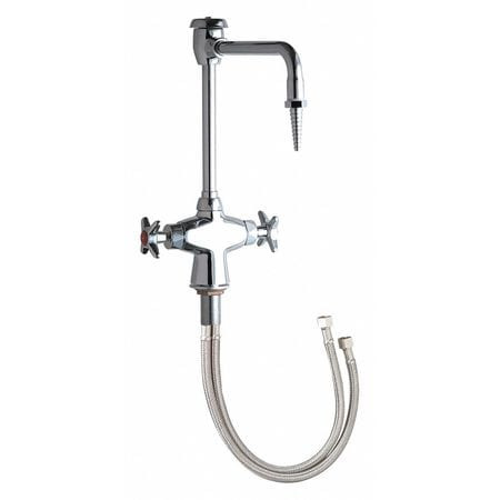 CHICAGO FAUCETS 930-GN8BVBE7CP HOT AND COLD WATER MIXING FAUCET