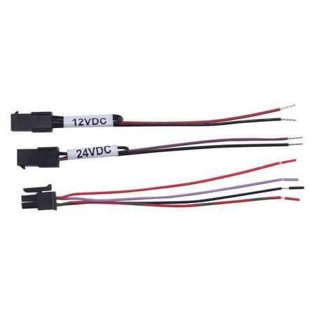 HES 2007M PLUG IN PIGTAIL 12 TO 24VDC