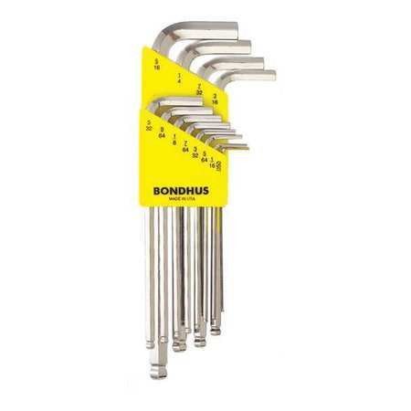 BONDHUS 16936 HEX KEY SETS