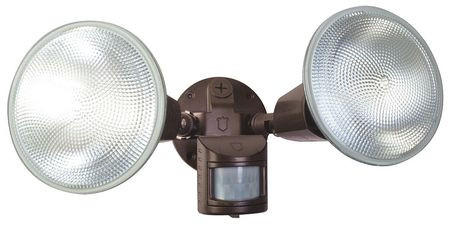 DESIGNER'S EDGE L5999BR MOTION LIGHT 110 DEGREE 60 FT. BRZ 9IN L