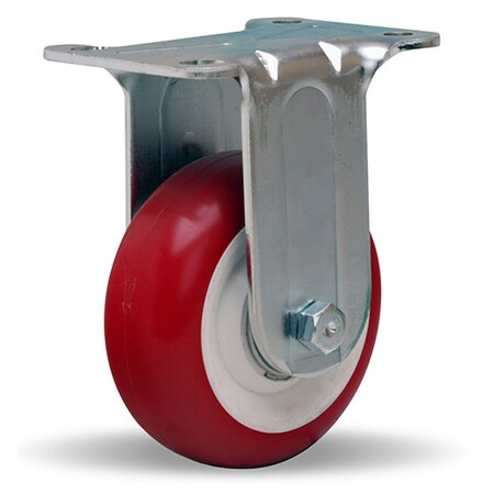 HAMILTON R-303-1/2-NF RIGID CASTER 300 3-1/2X1-3/8 POLY-TECH