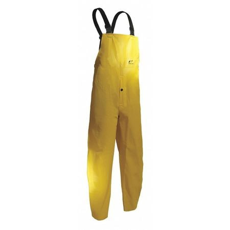 ONGUARD 76052 XLG WEBTEX BIB FLYFRONT OVERALL YELLOW XL